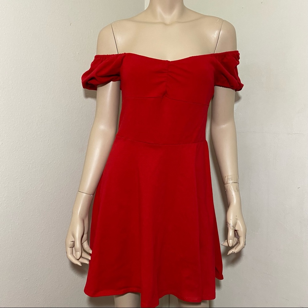 ModCloth Off The Shoulder Dress